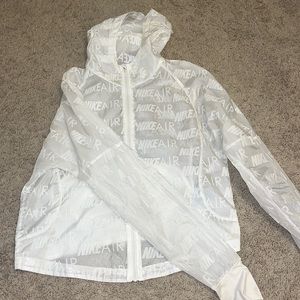 Transparent Nike windbreaker!